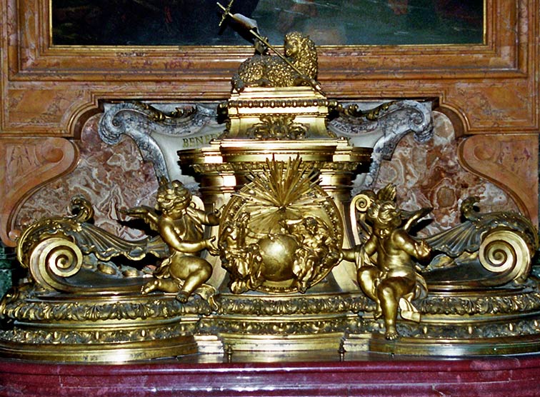 Detail aus dem Petersdom