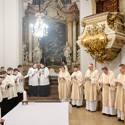 Feier der Beauftragung im Wiener Priesterseminar / Erzdiözese Wien/ Schönlaub, Stephan Schönlaub